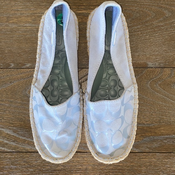 Coach June Suede Slip Ons Flats NEW!! - Picture 7 of 8